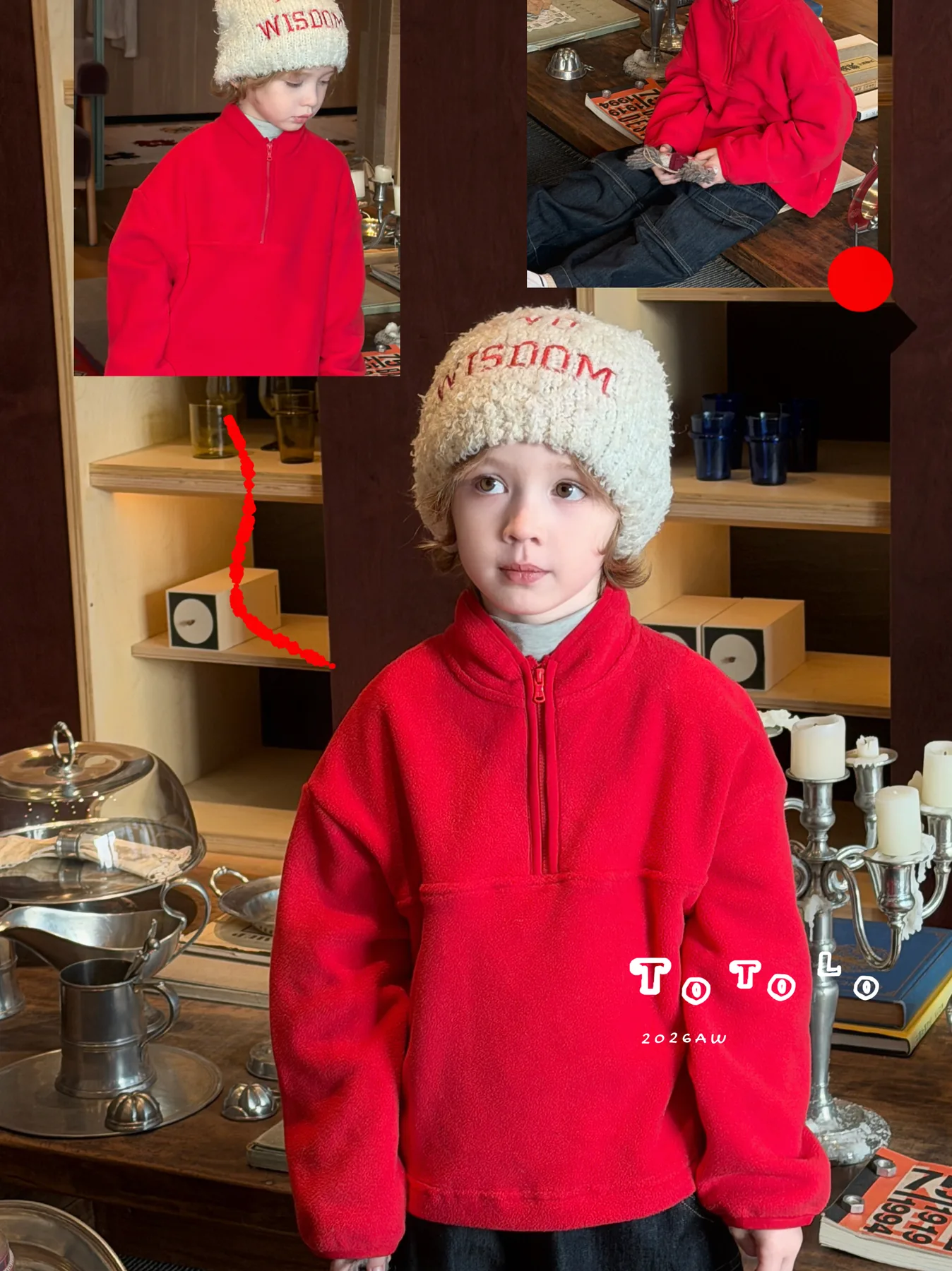 TOTOLO KIDS FW26 lookbook 08